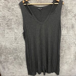 Charlotte Russe Sleeve Less V-Neck Top